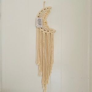 NWT! Macrame moon 🌙